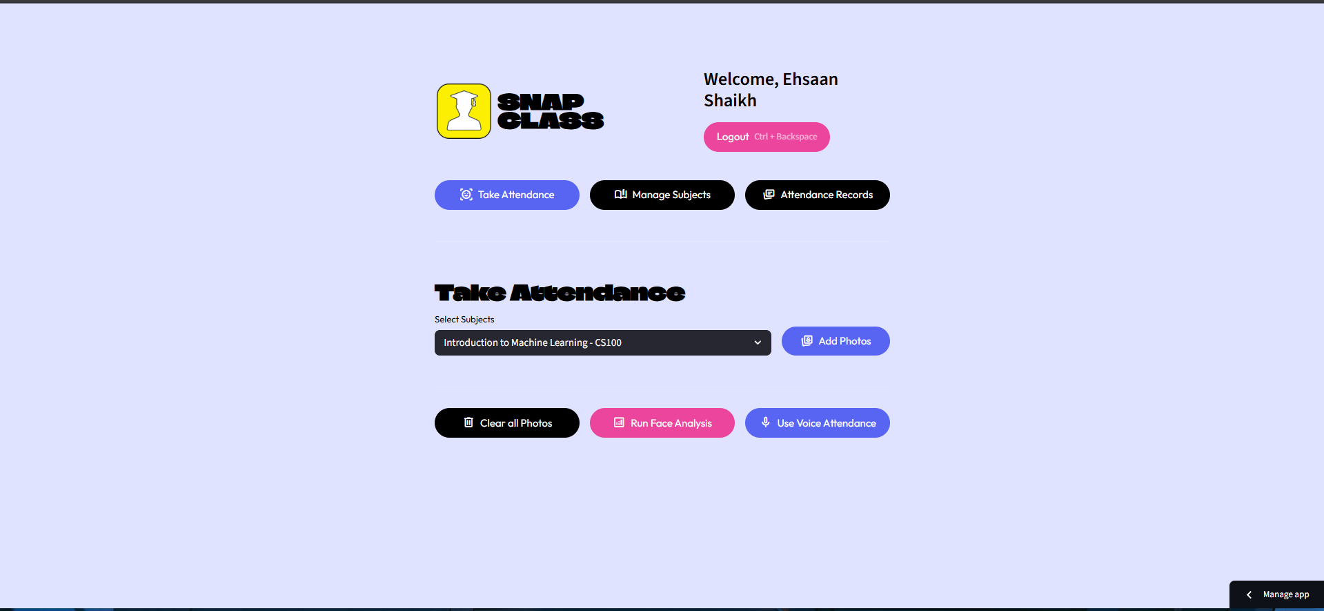 Teacher Dashboard