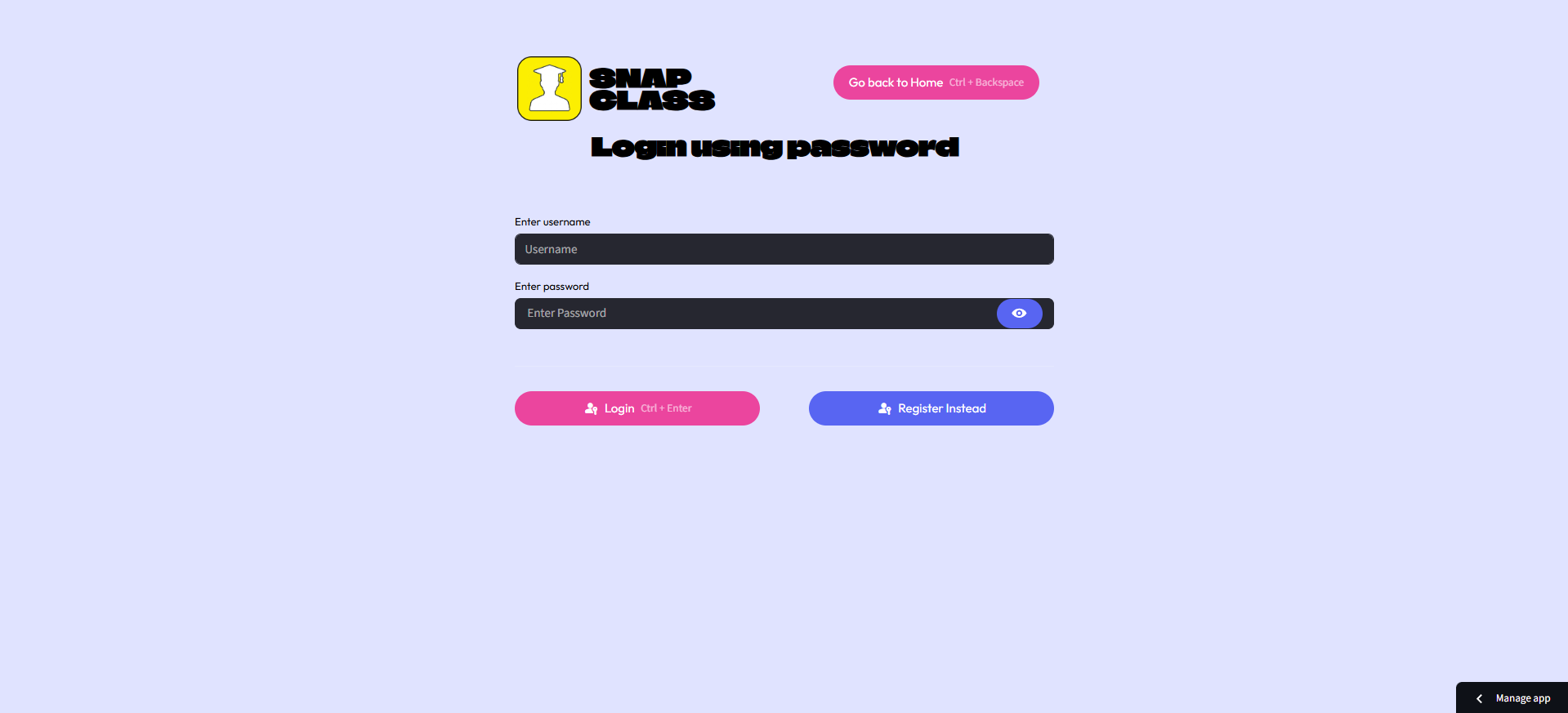Login Portal